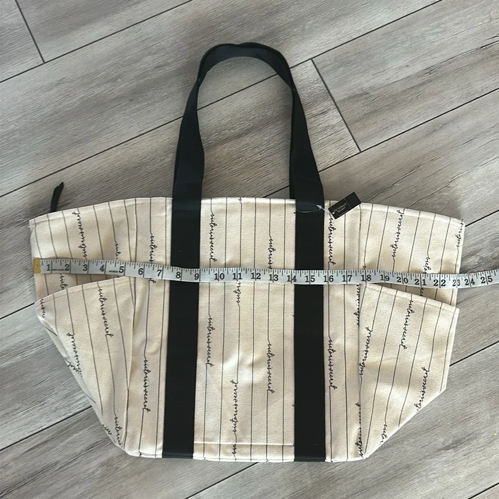 Victoria's Secret PINK canvas tote bag NWT